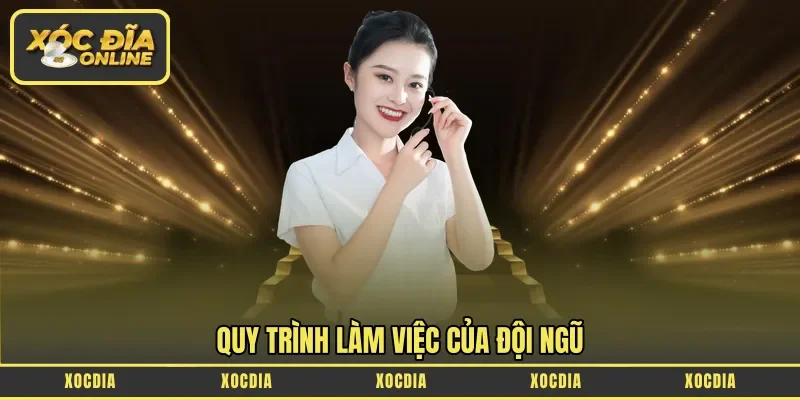 Quy trình làm việc của đội ngũ 