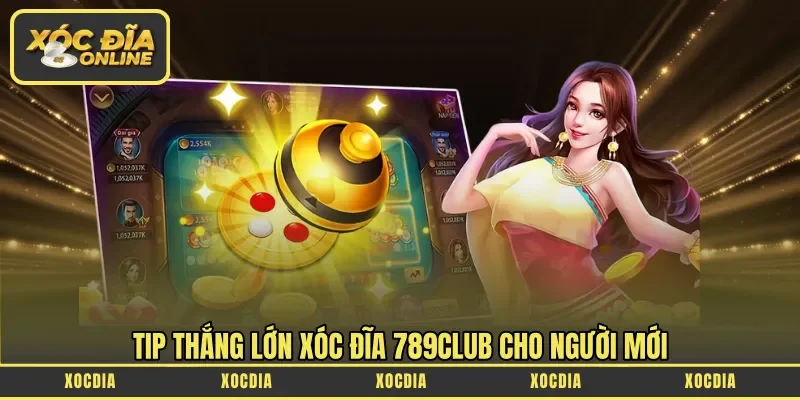 Tip thắng lớn xóc đĩa 789club cho người mới